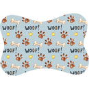 Tapete Comedouro Pet Antiderrapante Ossinho Lavável 29x43cm – Dogviva