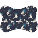 Tapete Comedouro Pet Antiderrapante Ossinho Lavável 29x43cm – Dogviva