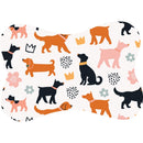 Tapete Comedouro Pet Antiderrapante Ossinho Lavável 29x43cm – Dogviva