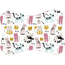 Tapete Comedouro Pet Antiderrapante Ossinho Lavável 29x43cm – Dogviva