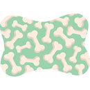 Tapete Comedouro Pet Antiderrapante Ossinho Lavável 29x43cm – Dogviva