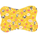 Tapete Comedouro Pet Antiderrapante Ossinho Lavável 29x43cm – Dogviva