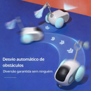 Carrinho Interativo para Gatos com Controle Remoto USB Brinquedo Automático – Dogviva