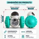 Brinquedo Interativo para Gato e Cachorro com Dispensador de Ração Anti-Estresse – Dogviva