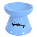 Comedouro Elevado para Gatos em Cerâmica Antiestresse e Antiformiga – Dogviva