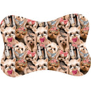 Tapete Comedouro Pet Antiderrapante Ossinho Lavável 29x43cm – Dogviva