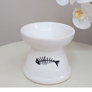 Comedouro Elevado para Gatos em Cerâmica Antiestresse e Antiformiga – Dogviva