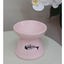 Comedouro Elevado para Gatos em Cerâmica Antiestresse e Antiformiga – Dogviva