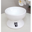 Comedouro Elevado para Gatos em Cerâmica Antiestresse e Antiformiga – Dogviva