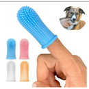 Escova de dente pet silicone bpa free livre maleável com estojo limpeza de dentes ultra macia 360°