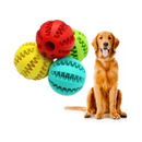 Pet Mordedor Bola Multifuncional Escova Mordedor Porta Petisco Pet Ball Boa Qualidade（23-13）