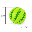 Pet Mordedor Bola Multifuncional Escova Mordedor Porta Petisco Pet Ball Boa Qualidade（23-13）