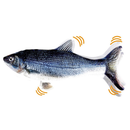 Brinquedo Peixe Elétrico Recarregável para Gato e Pets