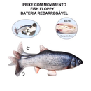 Brinquedo Peixe Elétrico Interativo Recarregável para Gatos – Dogviva