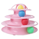 Torre Interativa para Gatos com 4 Níveis e Bolinhas Brinquedo Anti Tédio – Dogviva