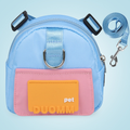 Mochila Peitoral para Cachorro com Guia e Bolsa – Passeio Seguro e Confortável | Dogviva