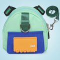 Mochila Peitoral para Cachorro com Guia e Bolsa – Passeio Seguro e Confortável | Dogviva