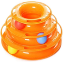 Brinquedo Interativo para Gato Torre De 3 e 4 Bolinhas - 4 Níveis - Embalagem Original - Envio Rápido