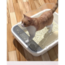 MIW Caixa de areia para gatos grandes banheiro sanitario resistente furba Sandbox