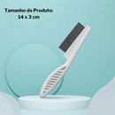 KIT 4 Pçs para Pets: Escova Removedora Tira Pelos de Cães E Gatos +Pente de Pulgas+Cortador de Unhas+Lixa de Unha PET-01