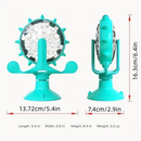 Brinquedo Para Gatos Divertido Moinho De Vento Mesa Giratória Com Ventosa Roda Gigante Porta Petisco