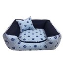 Cama Pet Lavável com Zíper 45x45 Antifrio para Cachorros e Gatos Pequenos – Dogviva