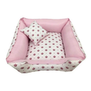 Cama Pet Lavável com Zíper 45x45 Antifrio para Cachorros e Gatos Pequenos – Dogviva