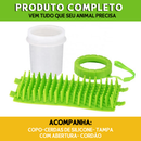 Limpa Patas Para Cães Em Silicone Copo Limpador Banho Lava Pata - Nosso Lar