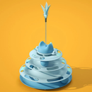 Brinquedo Interativo para Gato Torre De 3 e 4 Bolinhas - 4 Níveis - Embalagem Original - Envio Rápido