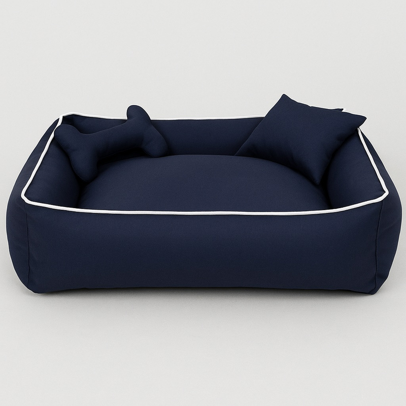 Cama Pet Média Cama para Cachorro Lavável 60x60 Para Animais até 15KG