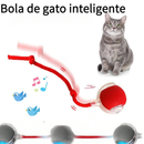 Brinquedo Automático para Gatos - Bola Interativa com Sensor de Movimento e Cauda Falsa Recarregável