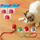 Brinquedo Automático para Gatos - Bola Interativa com Sensor de Movimento e Cauda Falsa Recarregável