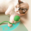 Brinquedo Automático para Gatos - Bola Interativa com Sensor de Movimento e Cauda Falsa Recarregável