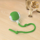 Brinquedo Automático para Gatos - Bola Interativa com Sensor de Movimento e Cauda Falsa Recarregável