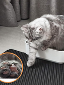 Tapete Tapetinho Simples Higiênico / Caixa de areia Coletor de Areia Impermeável EasyPet