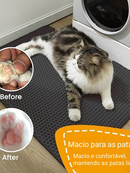 Tapete Tapetinho Simples Higiênico / Caixa de areia Coletor de Areia Impermeável EasyPet