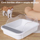 MIW Caixa de areia para gatos grandes banheiro sanitario resistente furba Sandbox