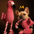 Brinquedo de Pelúcia Interativo para Cães e Gatos com Som Antiestresse 23cm – Dogviva