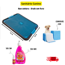 Kit Sanitário Canino Pet / Educador Pet Xixi Sim Pode Xixi Não Pode Tapete Higiênico para Cães