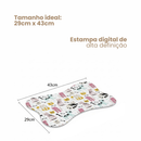 Tapete para Comedouro Pet Antiderrapante - Ossinho - 29cm x 43cm