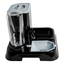 Comedouro e Bebedouro Pet Automático Premium Para Cães e Gatos Com Pá Porta Petiscos