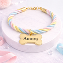 Coleira Personalizada para Cachorro e Gato com Nome e Telefone – Dogviva