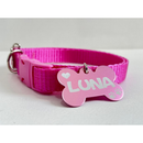 Coleira Personalizada para Cachorro com Identificação – Segurança e Estilo | Dogviva