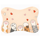 Tapete Comedouro Pet Antiderrapante Ossinho Lavável 29x43cm – Dogviva