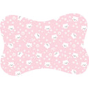 Tapete Comedouro Pet Antiderrapante Ossinho Lavável 29x43cm – Dogviva