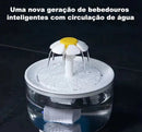 Fonte Bebedouro Automático 2,5L para Cachorro e Gato com Filtro e Fluxo Ajustável – Dogviva