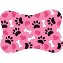 Tapete Comedouro Pet Antiderrapante Ossinho Lavável 29x43cm – Dogviva