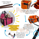 Cadeirinha Cadeira Assento Pet de Carro para Cães Cachorro, gatos Transporte