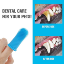 Escova de dente pet silicone bpa free livre maleável com estojo limpeza de dentes ultra macia 360°