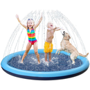 Brastoy 170Cm Cachorro De Estimação Splash Sprinkler Pad Para Piscina